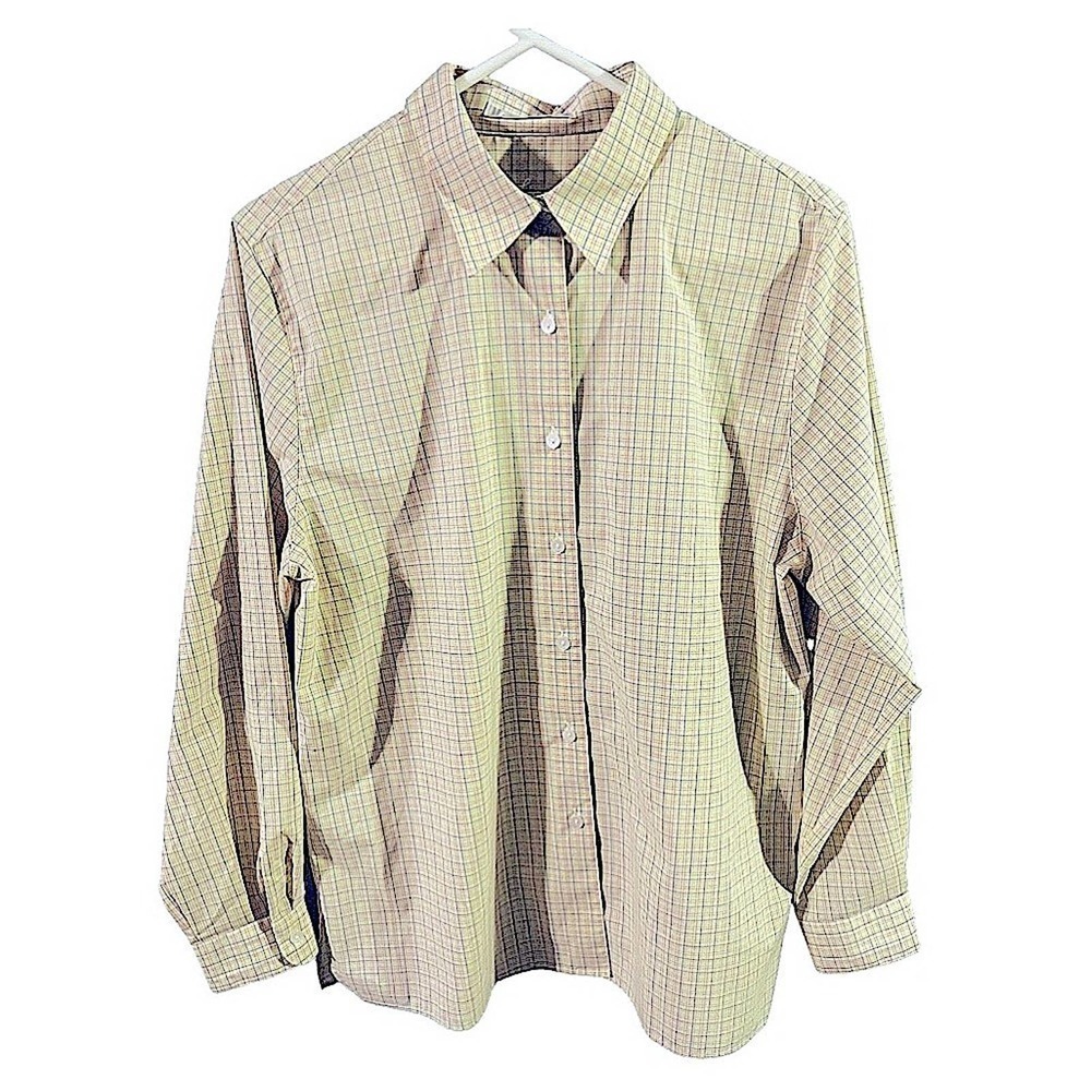 Foxcroft Woman’s button down short Size 14